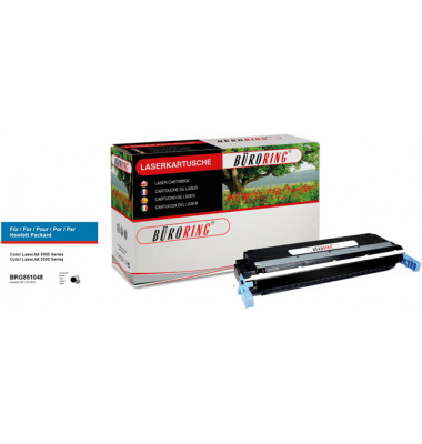 Toner Cartridge schwarz für HP Color LaserJet 5500,5500N,