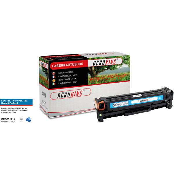 4016058002381 - Toner Cartridge cyan für HP Color Laserjet CP 2025 DN 4016058002381 BRG851110