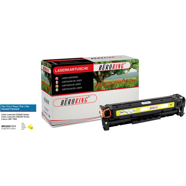 4016058002398 - Toner Cartridge gelb für HP Color Laserjet CP 2025 DN 4016058002398 BRG851111