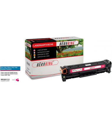 Toner Cartridge magenta für HP Color Laserjet CP 2025 DN,