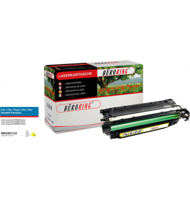 Toner BRG851123 (kompatibel mit HP LaserJet), gelb, 7000 Seiten