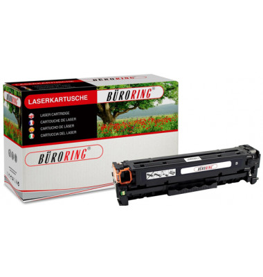 Toner BRG851160 (kompatibel zu HP Laserjet Pro 200 Color M 251 NW), schwarz, ca. 2400 Seiten