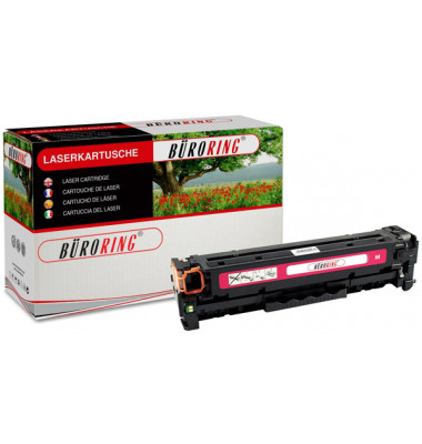 Toner Cartridge magenta für HP Laserjet Pro 200 Color M 251 NW,
