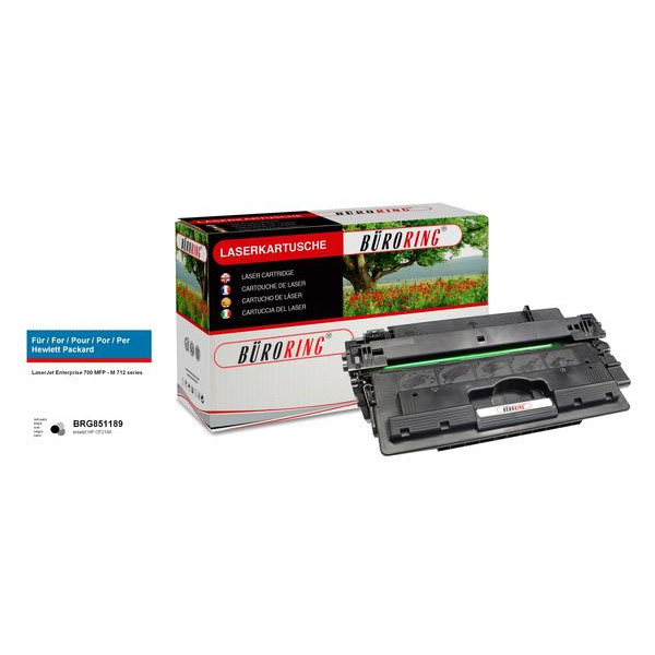 4016058500405 - Toner BRG851189 (kompatibel zu HP 14X) schwarz ca 17500 Seiten 4016058500405 Büroring