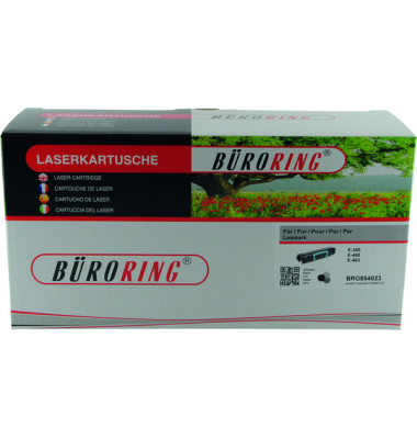 Toner BRG854023 (kompatibel zu Lexmark E360H21E), schwarz, ca. 9000 Seiten