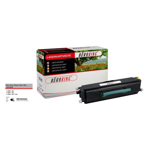 4016058029784 - Toner BRG854042 (kompatibel zu Lexmark X264H21G) schwarz ca 9000 Seiten 4016058029784 Büroring
