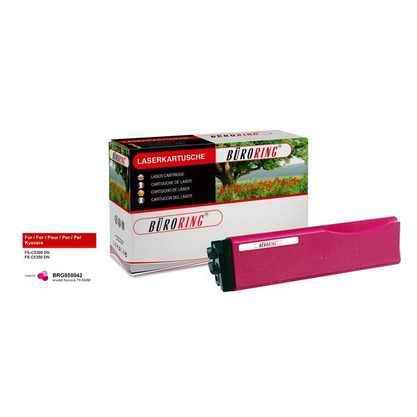 4016058029654 - Toner BRG858042 (kompatibel zu Kyocera TK-560M) magenta ca 10000 Seiten 4016058029654 Büroring
