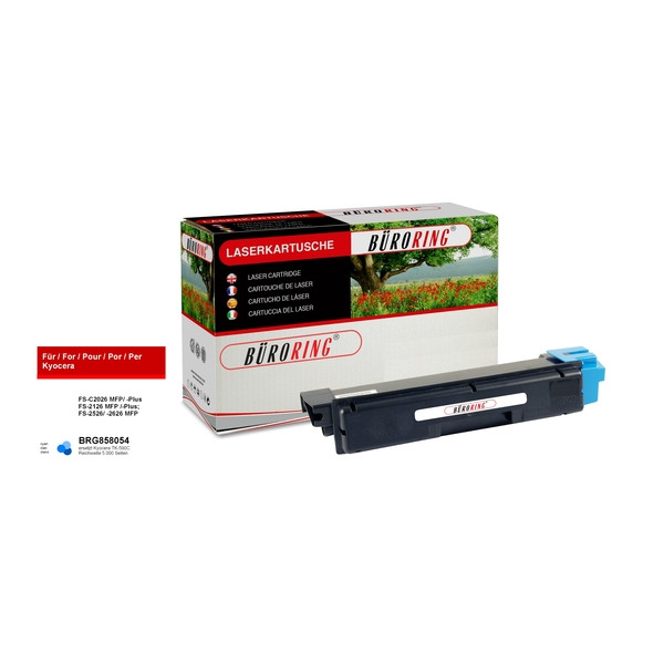 4016058001933 - Toner BRG858054 (kompatibel zu Kyocera TK-590C) cyan ca 5000 Seiten 4016058001933 Büroring
