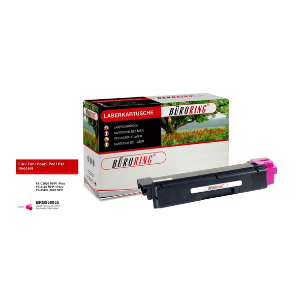 4016058001957 - Toner BRG858055 (kompatibel zu Kyocera TK-590M) magenta ca 5000 Seiten 4016058001957 Büroring