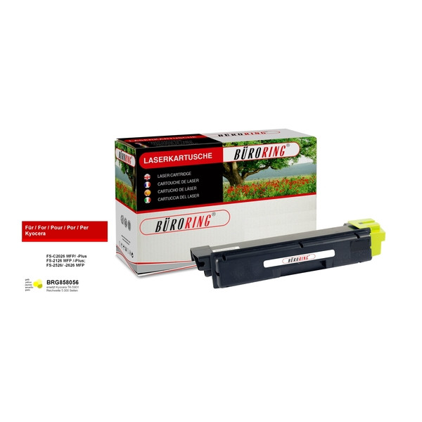 4016058002152 - Toner BRG858056 (kompatibel zu Kyocera TK-590Y) gelb ca 5000 Seiten 4016058002152 Büroring