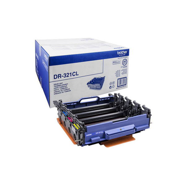 4977766735179 - Trommeleinheit DR-321CL DR321CL Original Schwarz Cyan Magenta Gelb 25000 Seiten