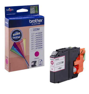 Druckerpatrone LC223M (LC-223M), magenta, ca. 550 Seiten
