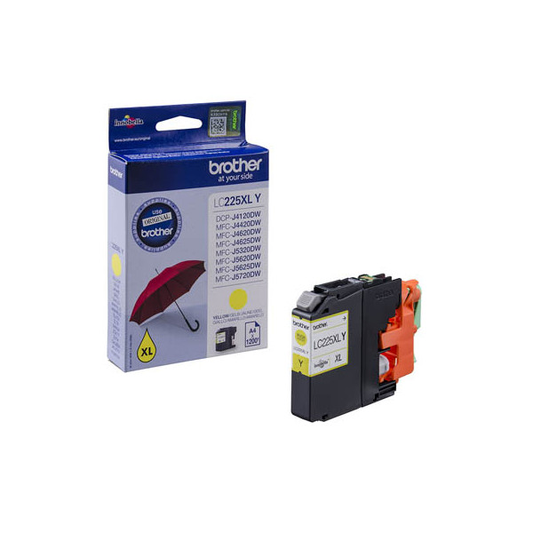 4977766735971 - LC225XLY brother LC-225XLY  gelb Druckerpatrone LC225XLY 4977766735971