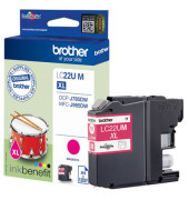 Druckerpatrone LC22UM (LC-22UM), magenta, ca. 1200 Seiten