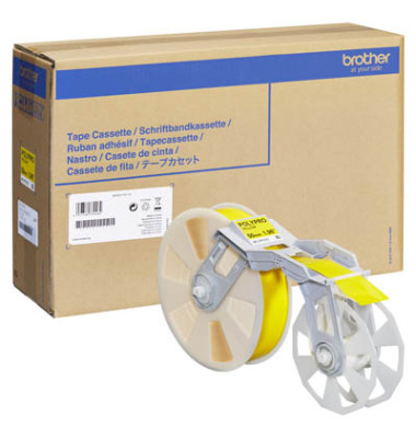 Bandkassette gelb MC-PP3YE 50mmx300m, Plastikband,f. Tape Creator TP-M5000N Bandkassette gelb MC-PP3YE 50mmx300m, Plastikband,f. Tape Creator TP-M5000N