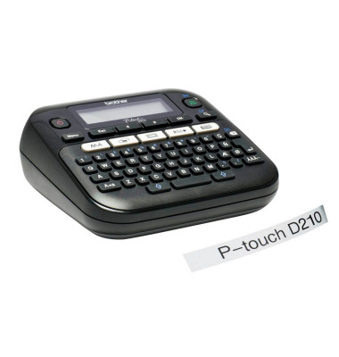 Beschriftungsgerät P-Touch D210 für 3,5/6/9/12mm TZE-Schriftbänder