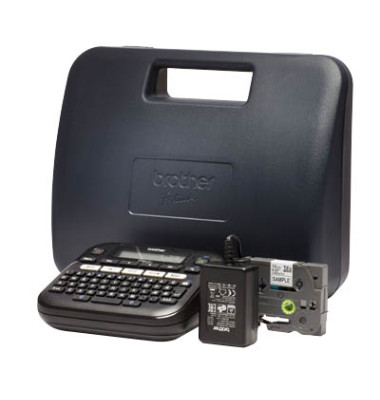 Beschriftungsgerät P-Touch D210VP für 3,5/6/9/12 mm TZE-Schriftbänder