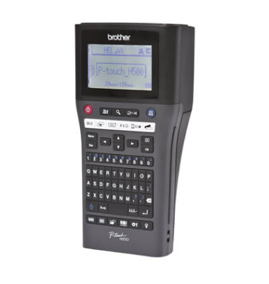 Beschriftungsgerät P-touchH500 schwarz f.TZ-Bänder 3,5-24mm