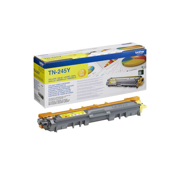 4977766718509 - TN245Y - Hohe Ergiebigkeit - Gelb - Original - Tonerpatrone - für DCP-9015 DCP-9020 HL-3140 HL-3150 HL-3170 MFC-9140 MFC-9330 MFC-9340