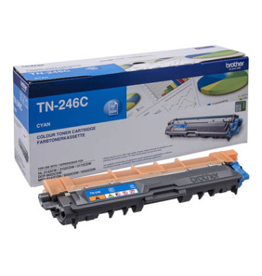 Toner TN-246C cyan ca 2200 Seiten