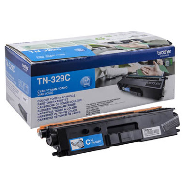 Toner TN-329C, cyan, ca. 6000 Seiten