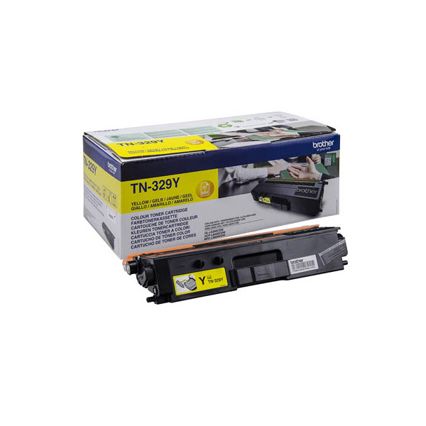 4977766735087 - Original TN329Y Toner gelb 6000 Seiten (TN-329Y) für HL-L8350CDW