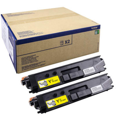 Toner TN-329Y gelb ca 6000 Seiten Doppelpack