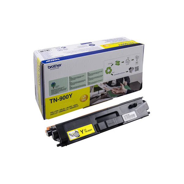 4977766735124 - TN900Y Toner TN-900Y Gelb (ca 6000 Seiten) TN900Y 4977766735124