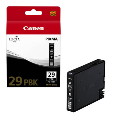 Druckerpatrone f.Pixma Pro 1 Foto sw PGI-29PBK1 36ml