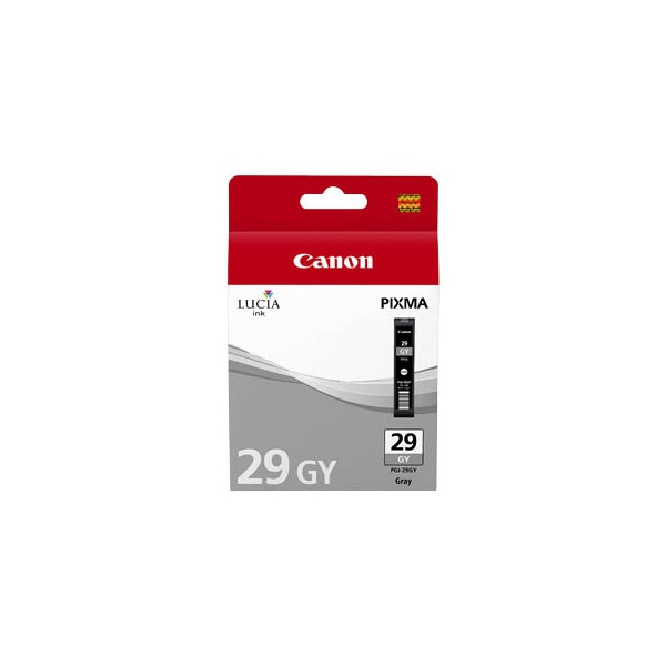 Canon Druckerpatrone PGI-29 GY 4871B001 (kompatibel zu Canon PGI-29GY), grau, ca. 724 Seiten 4960999681948 Canon