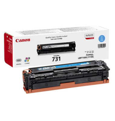 Toner 731 cyan ca 1500 Seiten