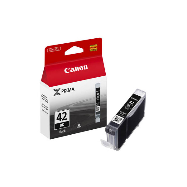 Canon Druckerpatrone CLI-42 BK 6384B001 (kompatibel zu Canon CLI-42BK), schwarz, ca. 490 Seiten 4960999901688 Canon