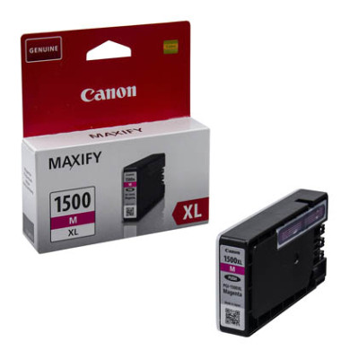 Druckerpatrone PGI-1500 XL M 9194B001 (PGI-1500M XL), magenta, ca. 780 Seiten