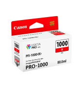 Druckerpatrone PFI-1000R für Pro-1000, rot, Inhalt: 80 ml