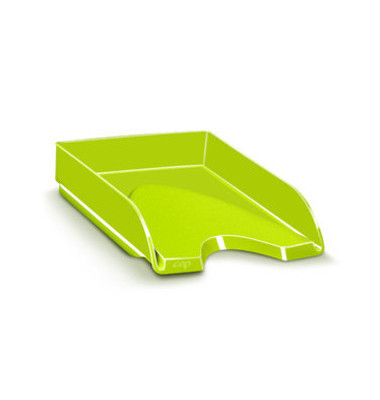 Briefablage ProGloss 1002000301, A4/C4, gr&uuml;n, Polystyrol stapelbar