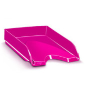 Briefablage ProGloss 1002000371 A4 / C4 pink Kunststoff stapelbar
