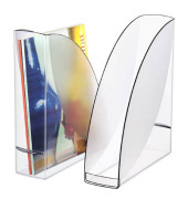 Stehsammler Ice Black 1006740711, A4, transparent, Kunststoff, 82mm