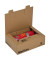 Versandkarton Mailbox S CP098.02 braun, bis DIN A5+, innen 250x175x80mm, Wellpappe 1-wellig