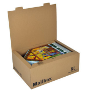 Versandkarton Mailbox XL CP098.05 braun, bis DIN Aufbewahrung, Archivierung und wiederholten Zugriff, Druckerzeugnisse & Medien 