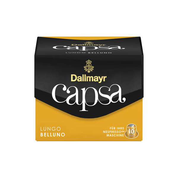 4008167010500 - Capsa LUNGO BELLUNO Kaffeekapseln Arabicabohnen mild 10 Portionen 4008167010500 - Capsa LUNGO BELLUNO Kaffeekapseln Arabicabohnen mild 10 Portionen