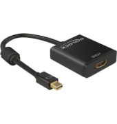 Adapter MiniDisplayPort 1.2 an HDMI 4K schwarz 0,2m