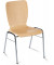 Stapelstühle buche 155958 Chromgestell