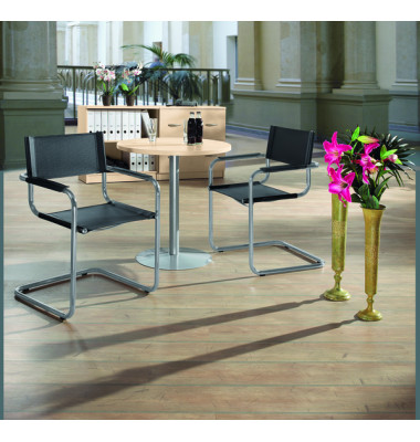 Besuchertisch Multi M, ahorn Höhe: 720mm, Durchmesser: 700mm