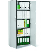 Aktenschrank MULTI M 213971, Holz abschließbar, 5 OH, 90 x 194,8 x 38 cm, lichtgrau