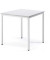 Besprechungstisch Deskin-Line 217238, 72cm (H), 80x80cm (BxT), 4 Personen, quadratisch, lichtgrau / lichtgrau