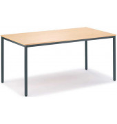 Schreibtisch Line 21725301 buche rechteckig 160x80 cm (BxT)