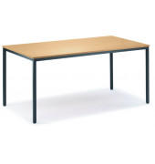 Besprechungstisch Deskin-Line 217256, 72cm (H), 120x80cm (BxT), 6 Personen, rechteckig, buche / anthrazit