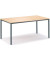 Besprechungstisch Deskin-Line, 72cm (H), 180x80cm (BxT), 8 Personen, rechteckig, buche / anthrazit