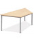 Besprechungstisch Deskin-Line 217269, 72cm (H), 160x69cm (BxT), 3 Personen, rechteckig, ahorn / silber
