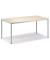 Schreibtisch Line 22150301 ahorn rechteckig 160x60 cm (BxT)
